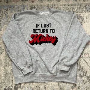 Disney sweater shirt